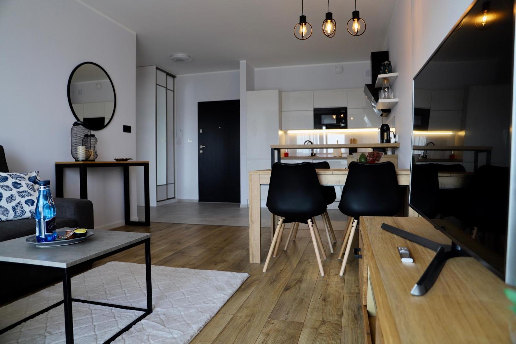 Apartament Gdansk Baltica Towers 7Floor Bagian luar foto